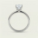Anillo de Diamante de Laboratorio Corte Circular - Montadura Clasica