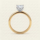 Anillo de Diamante de Laboratorio Corte Princesa - Montadura Clásica